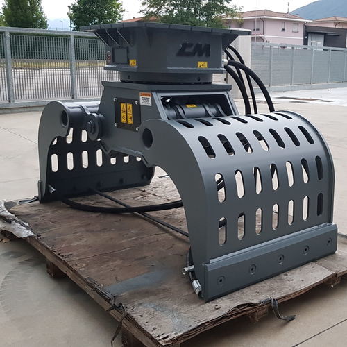 Pinza seleccionadora hidráulica - G200 - CM Srl - para la industria del reciclaje / de obras