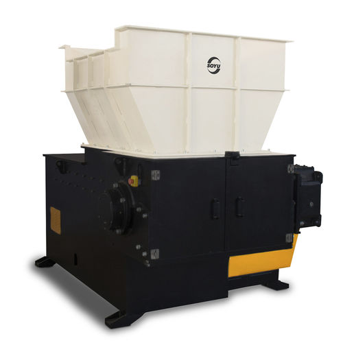 Destrozador primario - SR750 - Changshu Shouyu Machinery Co.,Ltd - de 1 eje / para madera / residuos sólidos a granel