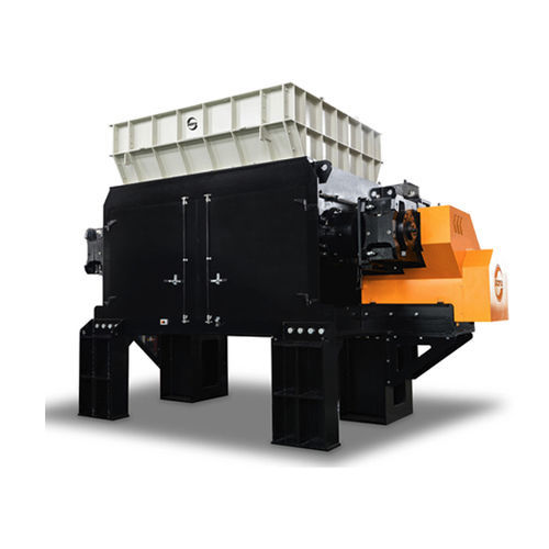 Destrozador primario - SR1400 - Changshu Shouyu Machinery Co.,Ltd - de 1 eje / para madera / residuos sólidos a granel