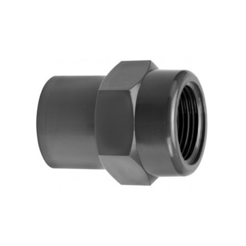 Adaptador hidráulico para tubos - 3.27.0 series - Van de Lande BV - de reducción / hembra / en PVC-U