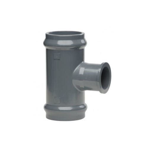 Racor con anillos - RRS012 series - Van de Lande BV - en T / en PVC-U / de caucho