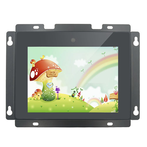 Panel PC TFT LCD - AMG-08PPC01T1 - AMONGO Display Technology(ShenZhen)Co.,LTD - retroiluminación LED / pantalla táctil capacitiva PCAP / de pantalla táctil multipunto