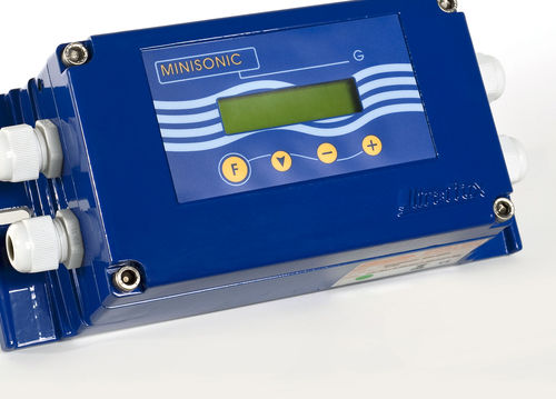 Caudalímetro por ultrasonidos - MINISONIC G - ULTRAFLUX - volumétrico / para aire comprimido / para gas