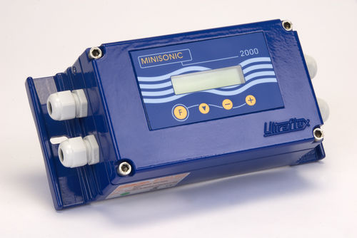 Caudalímetro por ultrasonidos - MINISONIC 600 - ULTRAFLUX - volumétrico / para líquido / en línea