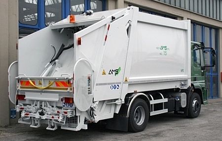 Camión de basura carga trasera - SP-L, SP-X - A.M.S. S.p.A. Attrezzature Meccaniche Speciali