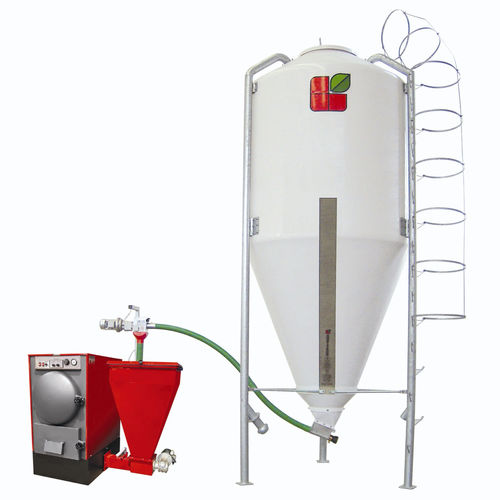 Silo para pellets - AGRITECH SRL - galvanizado / de acero inoxidable