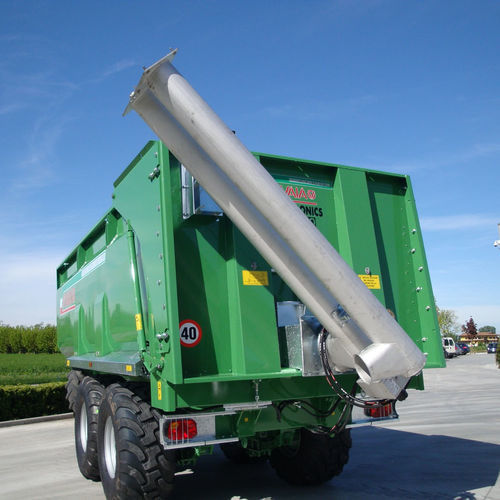 Transportador de tornillo - GRAINMOON - AGRITECH SRL - de descarga / para granulados / para vehículos