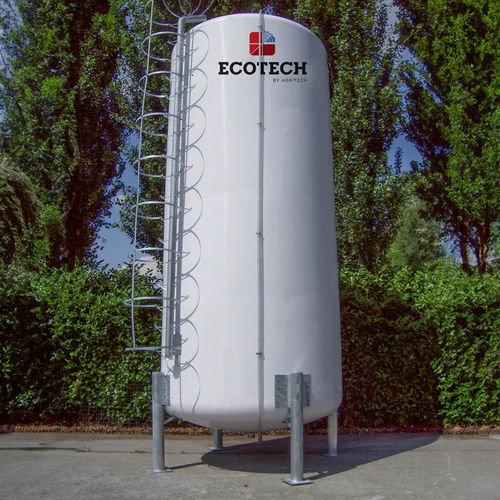 Depósito de proceso - CISP series - AGRITECH SRL - de líquidos / de acero galvanizado / cilíndrico