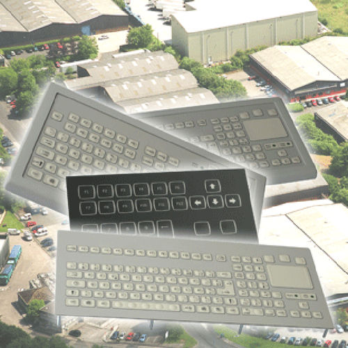 Teclado industrial - CLICKTOUCH - empotrable / de tecla mecánica / de membrana