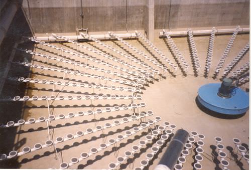 Difusor de gas con disco - Aqua EnduraDisc® - Aqua-Aerobic Systems, Inc. - para el tratamiento de aguas residuales