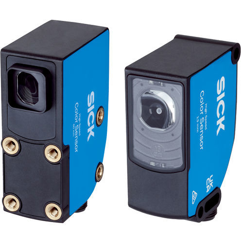 Sensor de color RGB - CS series - SICK - fotoeléctrico / rectangular / de alta velocidad