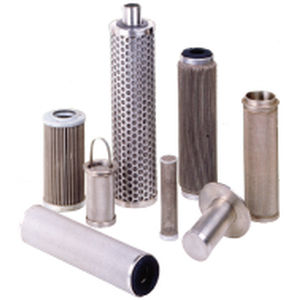 Cartucho filtrante de agua - Fluytec Filtration Technologies, S.A  - para filtración fina / de acero inoxidable / para aplicaciones de alta temperatura