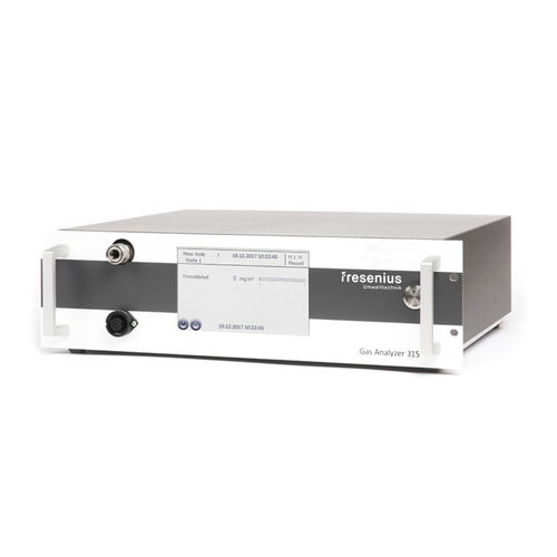 Analizador de gases de escape - GA315 - Fresenius Umwelttechnik GmbH  - de amoniaco disuelto / de formaldehído / para zona de descarga