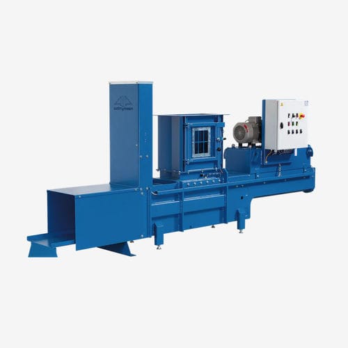 Prensa de balas de latas - DS-A 250 - Austropressen Roither Maschinenbau GmbH - para chatarra / horizontal / de carga superior