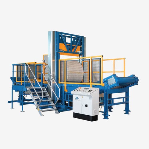 Máquina de corte de escisión - RS 42-50 series - Austropressen Roither Maschinenbau GmbH - con guillotina / para material plástico / para textiles