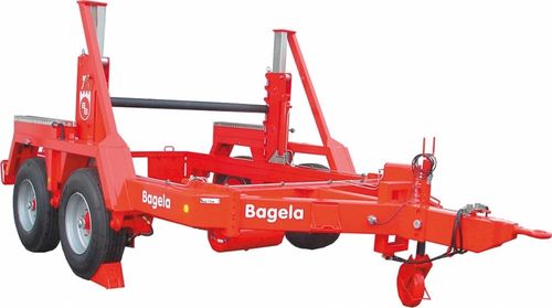 Remolque portabobina - ø 3 600 mm | BTT100, 160 - Bagela Baumaschinen GmbH & Co. KG - para transporte y tendido de cables / en tándem / de acoplamiento