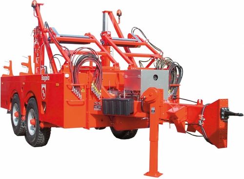 Remolque portabobina - ø max. 3 090 mm | BTT 130.80V, 201.10V   - Bagela Baumaschinen GmbH & Co. KG - para transporte y tendido de cables / en tándem / de acoplamiento