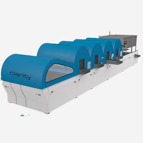 Máquina clasificadora para el reciclado de vidrio - CLARITY plastic - Binder+Co AG - por color / automática / de desechos