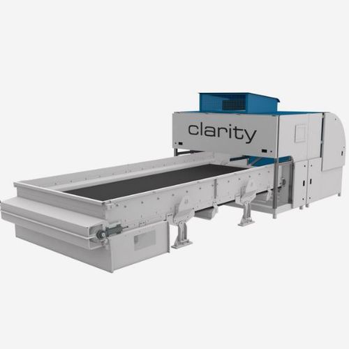 Máquina clasificadora para el reciclado de plástico - CLARITY msw - Binder+Co AG - por color / automática / de desechos