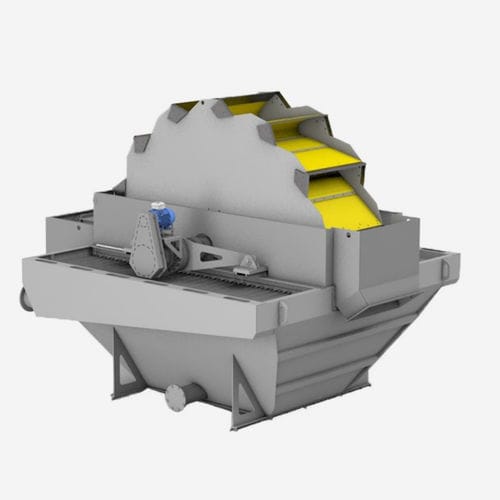 Criba de escurrimiento - Binder+Co AG - para obra de construcción / vibratoria lineal / para productos a granel