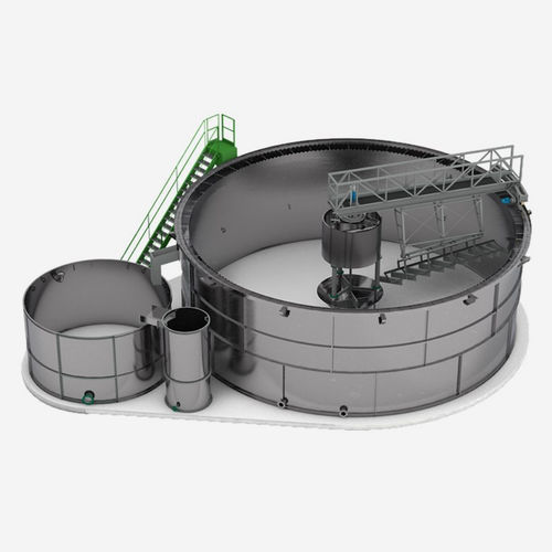 Clarificador tubulares - IC series - Binder+Co AG - con puente decantador