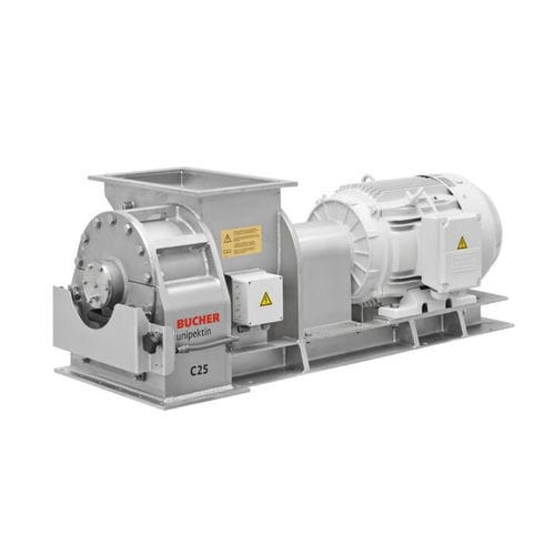 Molino de alimentos - C25 - Bucher Unipektin AG - de rotor / centrífugo / de discos