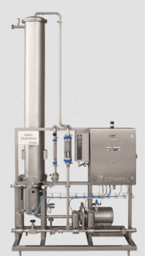 Desaireador para la industria agroalimentaria - Bucher Unipektin AG - de agua / de acero inoxidable / para la industria de las bebidas