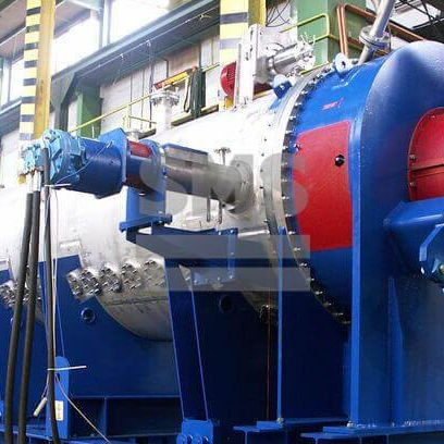 Reactor continuo - Reactotherm - Buss SMS Canzler GmbH - de proceso / de grandes dimensiones / de acero inoxidable
