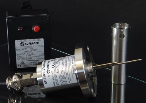 Viscosímetro para revestimientos - SOFINE - SOFRASER - vibratorio / de proceso / para medición de la viscosidad dinámica