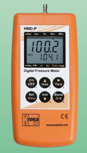 Manómetro digital - HND-P105 - KOBOLD INSTRUMENTATION - portátil