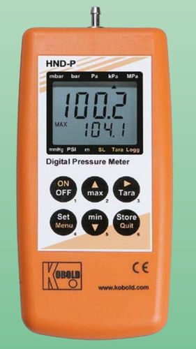 Manómetro digital - HND-P129,-239 - KOBOLD INSTRUMENTATION - portátil