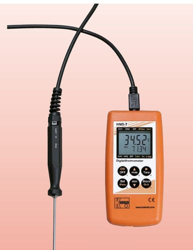 Termómetro digital - HND-T105,-T205,-T110 - KOBOLD INSTRUMENTATION - portátil / de precisión