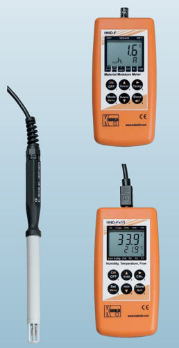 Higrómetro industrial - HND-F - KOBOLD INSTRUMENTATION - digital / portátil / humedad relativa
