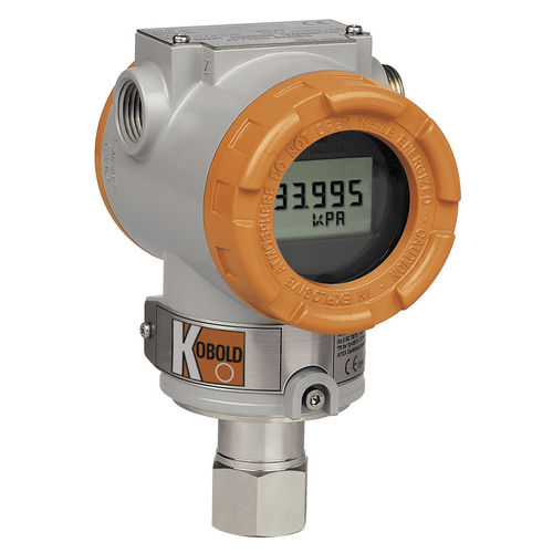 Transmisor de presión relativa - PAS series - KOBOLD INSTRUMENTATION - de membrana / analógico / de acero inoxidable
