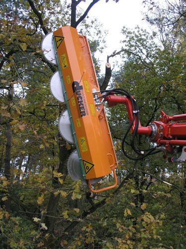 Cabezal de cortarramas para excavadora - LPS 20 - Dücker, Gerhard, GmbH & Co. KG 