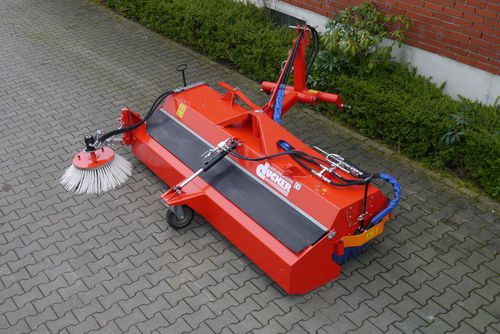 Barredora para carretilla elevadora - HDK series - Dücker, Gerhard, GmbH & Co. KG  - para tractor / para minicargadora / hidráulica