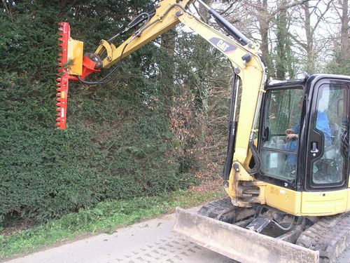 Cabezal de cortarramas para excavadora - HS series - Dücker, Gerhard, GmbH & Co. KG 