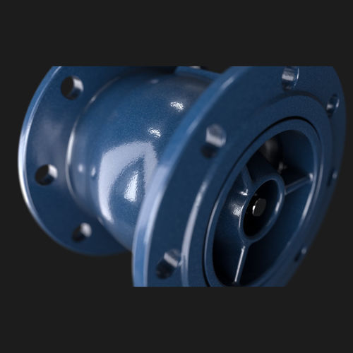 Válvula de retención de disco - 8015  - Düker GmbH - para agua / para gas / con brida