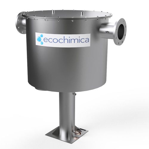 Filtro de gas - FG® series - Ecochimica System - con cesta / de grava / de acero inoxidable