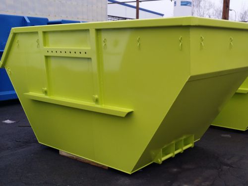 Cubo de basura de metal - AM - ELKOPLAST CZ - de residuos industriales / para residuos urbanos / apilable