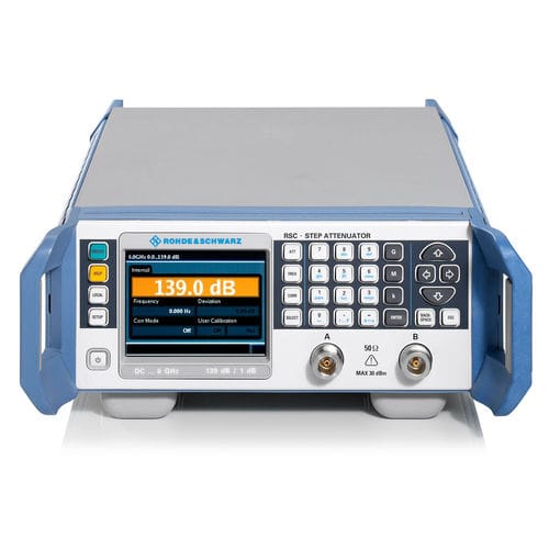 Atenuador digital por escalones - R&S®RSC - Rohde Schwarz - variable / RF