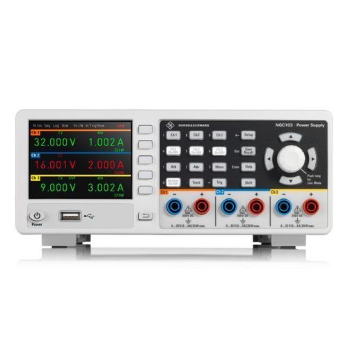 Alimentación eléctrica de mesa - R&S®NGC100 - Rohde Schwarz - DC / de múltiples salidas / de dos salidas