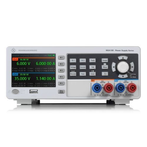 Alimentación eléctrica de mesa - R&S®NGA100 - Rohde Schwarz - DC / regulada / de corriente constante