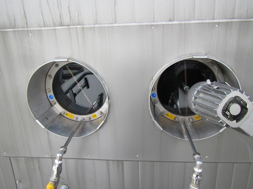 Ventana de inspección - IW series - ennox biogas technology GmbH