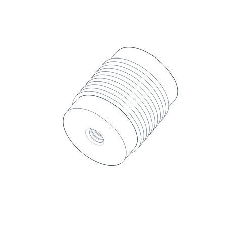 Fuelle redondo - HELICAL - rectangular / cuadrado / de metal