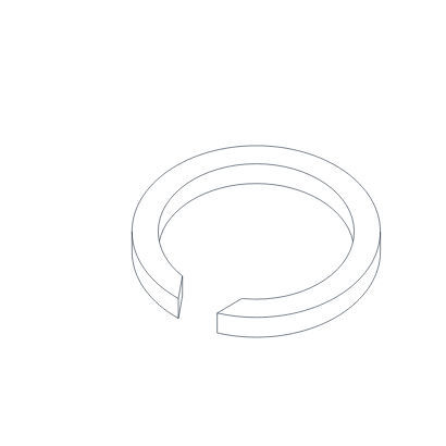 Circlip externo - HELICAL