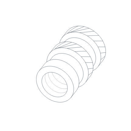 Inserto roscado - HELICAL - de latón / de acero inoxidable / de aluminio