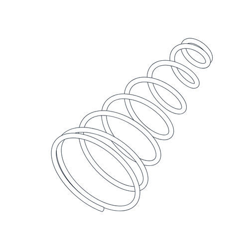 Muelle de tracción - HELICAL - cónico / a medida