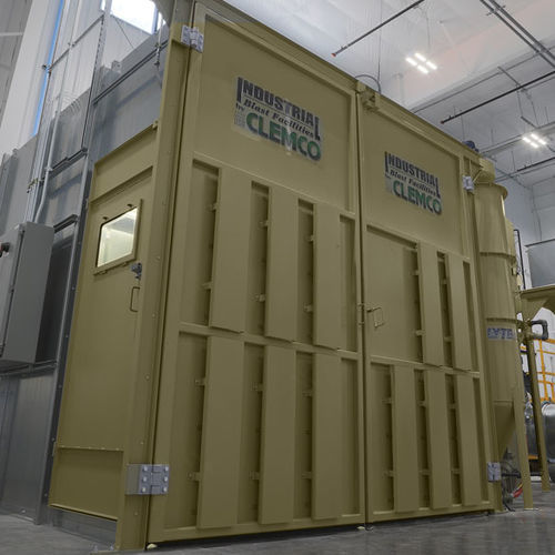 Cabina de arenado a presión - CLEMCO INDUSTRIES - manual