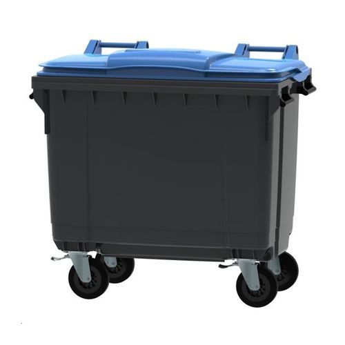 Contenedor de residuos de PEHD - 195079 - ESE GmbH  - de residuos industriales / móvil / 4 ruedas